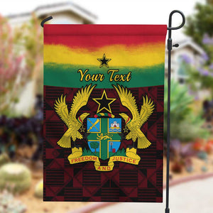 Personalised 1 July Ghana Republic Day Garden Flag African Pattern Mix Flag Unique Style