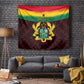 Personalised 1 July Ghana Republic Day Tapestry African Pattern Mix Flag Unique Style
