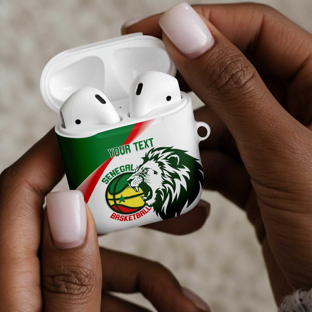 Senegal Basketball Custom AirPods Case Come On Lions