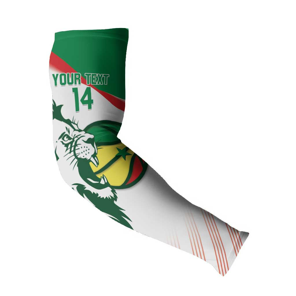 Senegal Basketball Custom Arm Sleeves Come On Lions