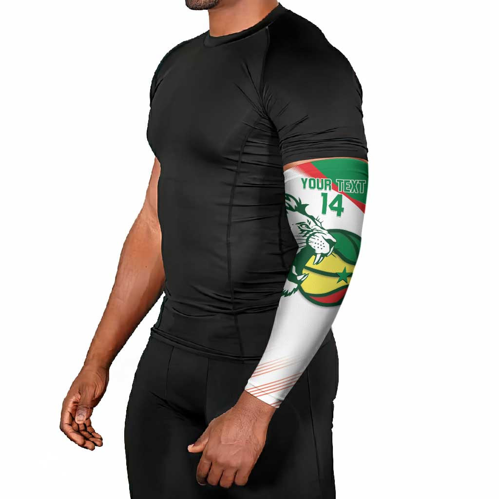 Senegal Basketball Custom Arm Sleeves Come On Lions