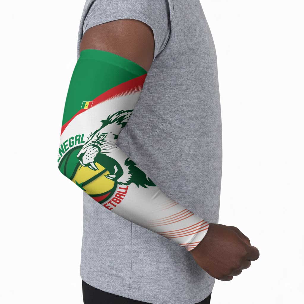 Senegal Basketball Custom Arm Sleeves Come On Lions