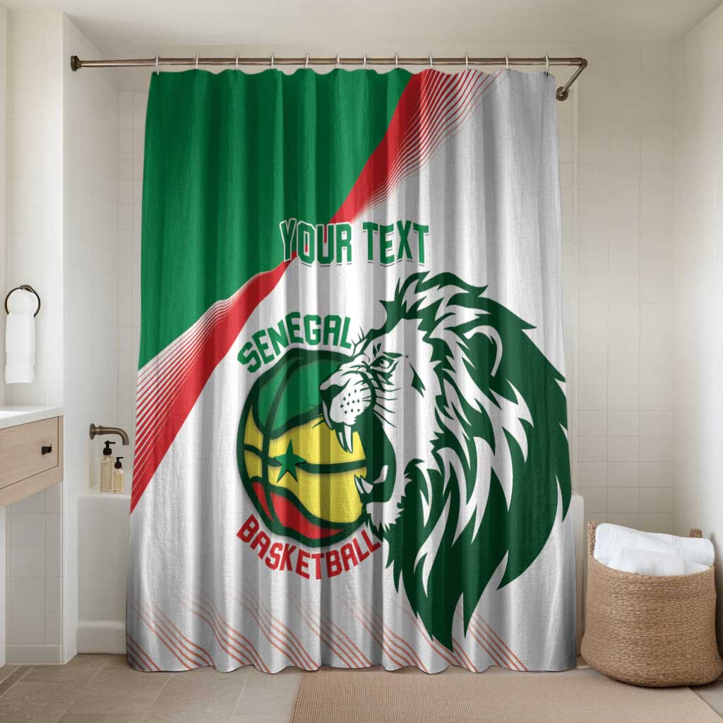 Senegal Basketball Custom Bathroom Set Come On Lions