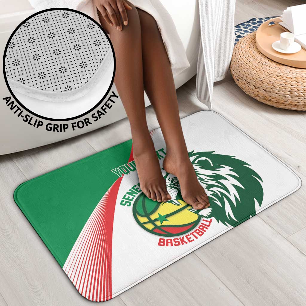 Senegal Basketball Custom Bathroom Set Come On Lions