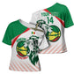 Senegal Basketball Custom Cross Shoulder Shirt Come On Lions