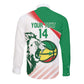 Afro Basketball Custom Senegal Long Sleeve Button Shirt Come On Lions - African Pride