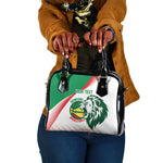 Afro Basketball Custom Senegal Shoulder Handbag Come On Lions - African Pride