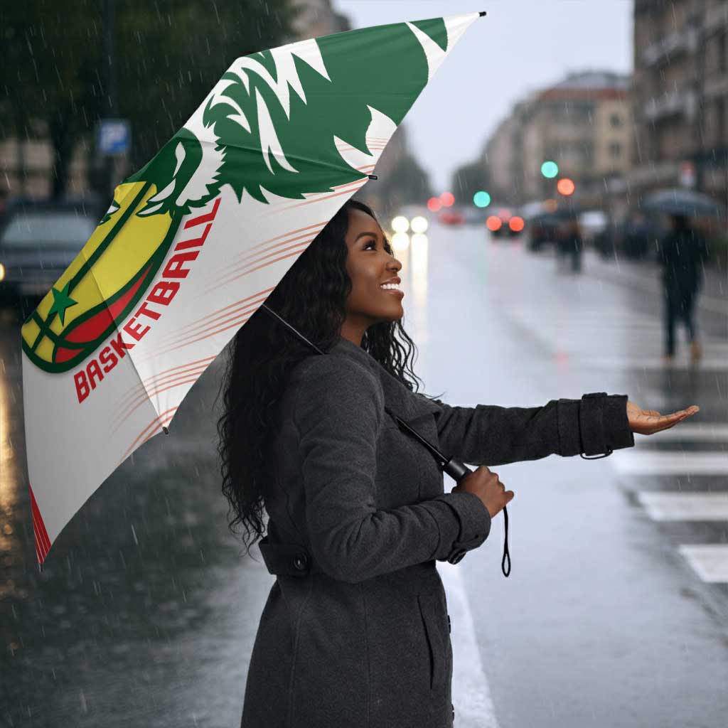 Senegal Basketball Custom Umbrella Come On Lions