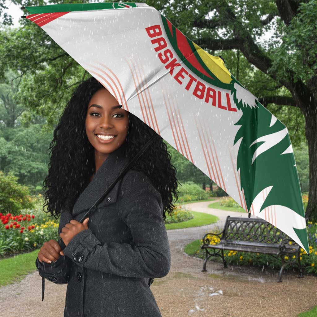 Senegal Basketball Custom Umbrella Come On Lions