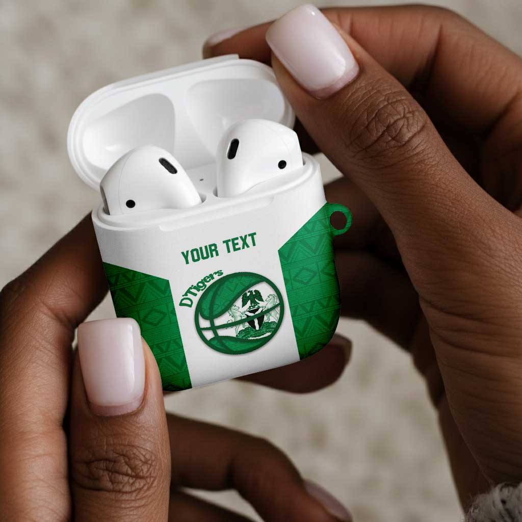 Nigeria Basketball Custom AirPods Case Come On Tigers