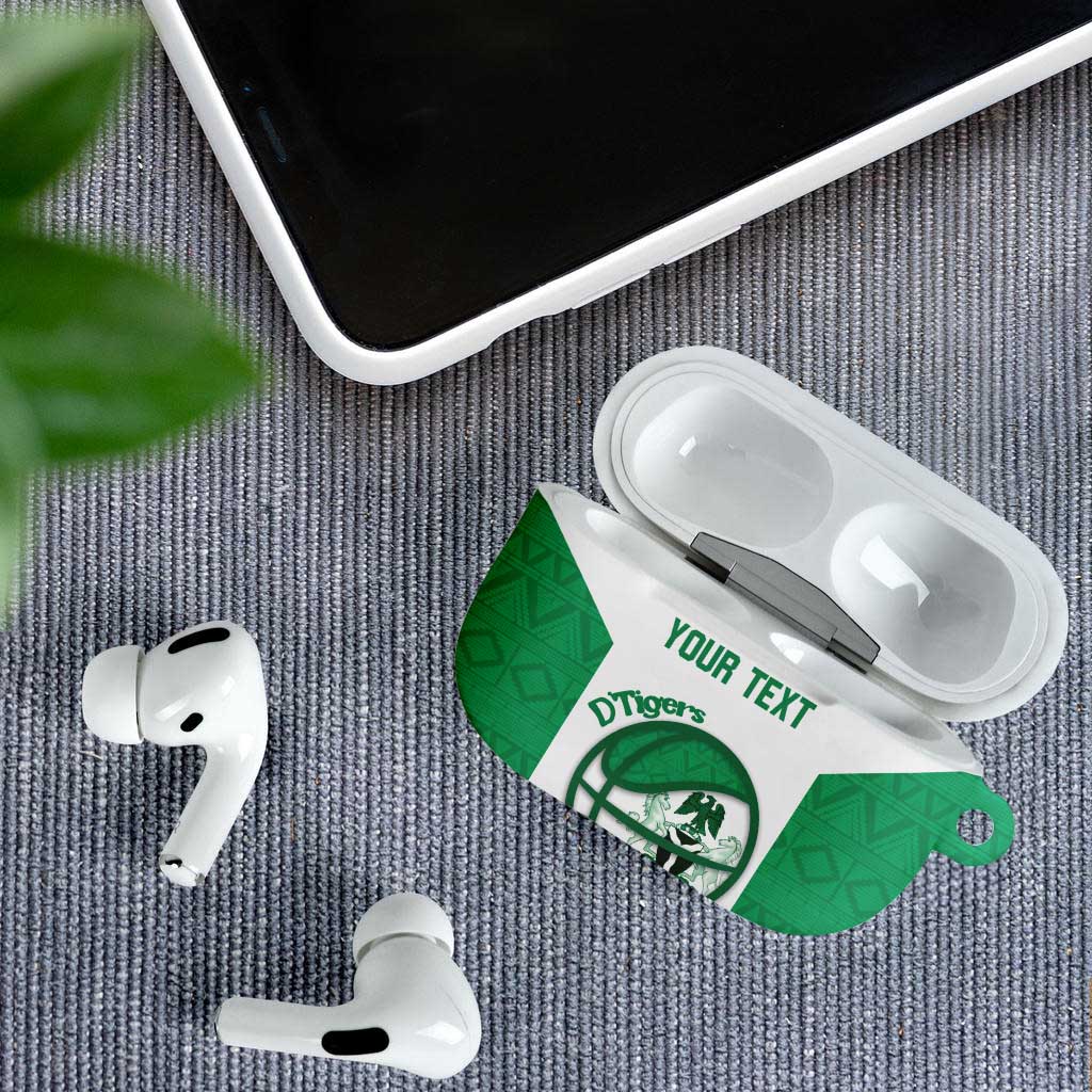Nigeria Basketball Custom AirPods Case Come On Tigers