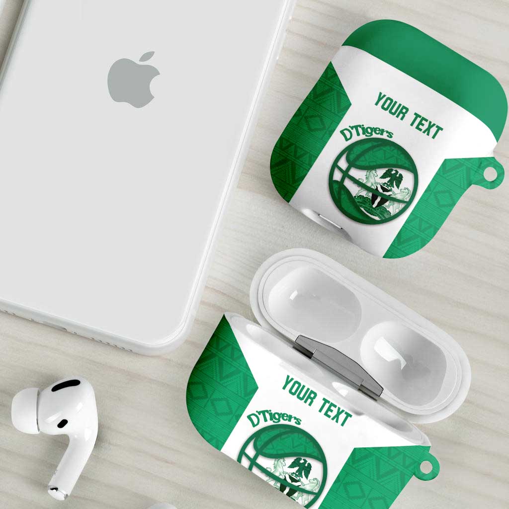 Nigeria Basketball Custom AirPods Case Come On Tigers