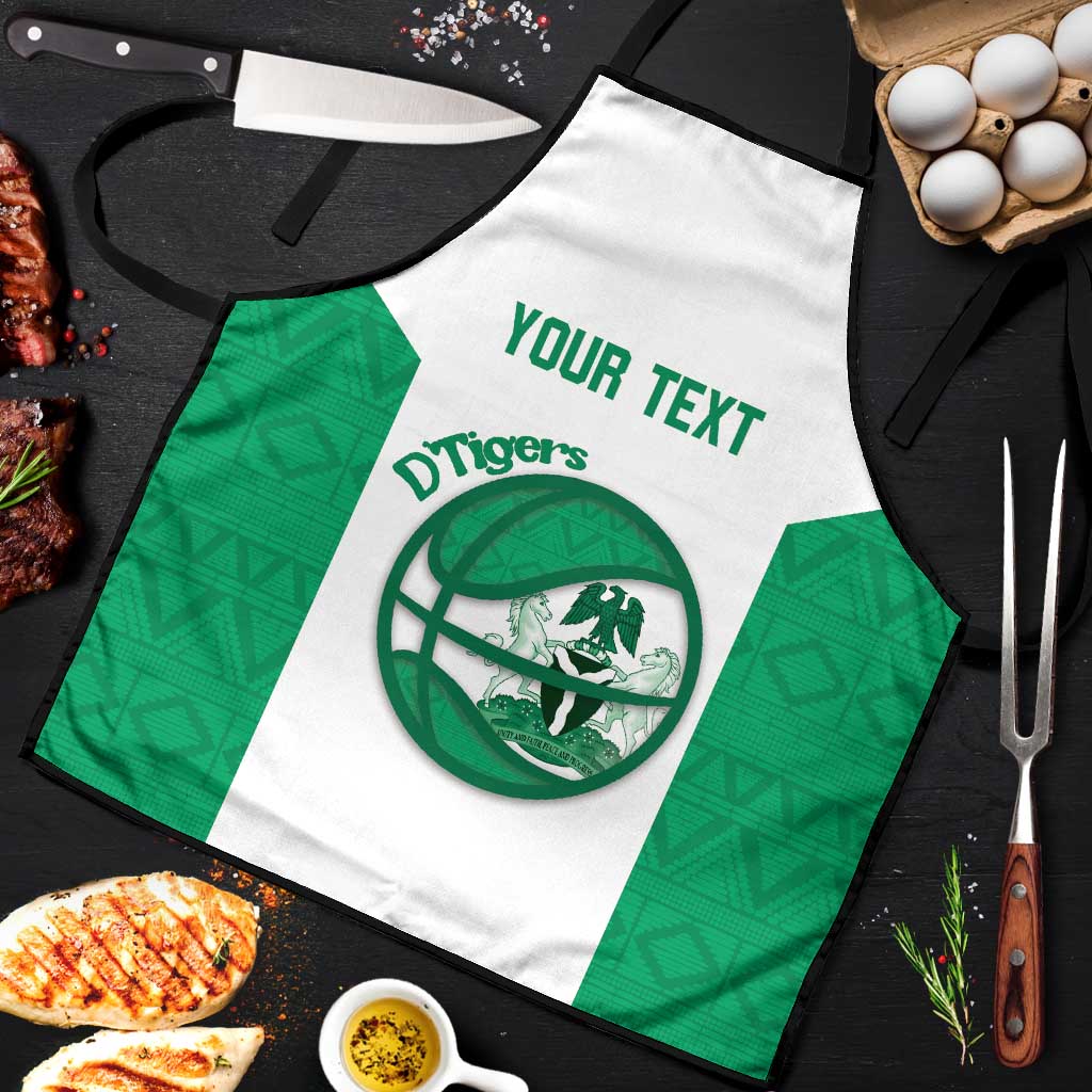 Nigeria Basketball Custom Apron Come On Tigers
