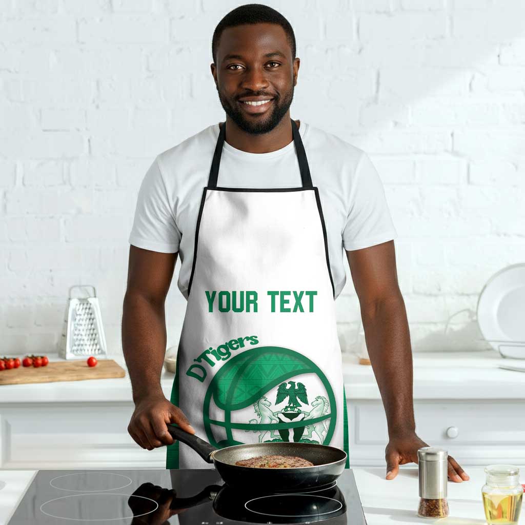 Nigeria Basketball Custom Apron Come On Tigers