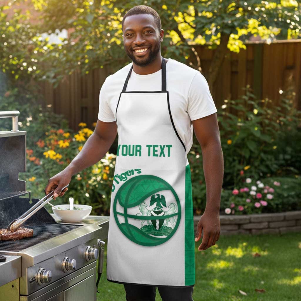 Nigeria Basketball Custom Apron Come On Tigers