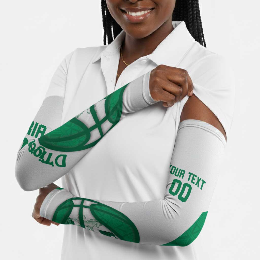 Nigeria Basketball Custom Arm Sleeves Come On Tigers