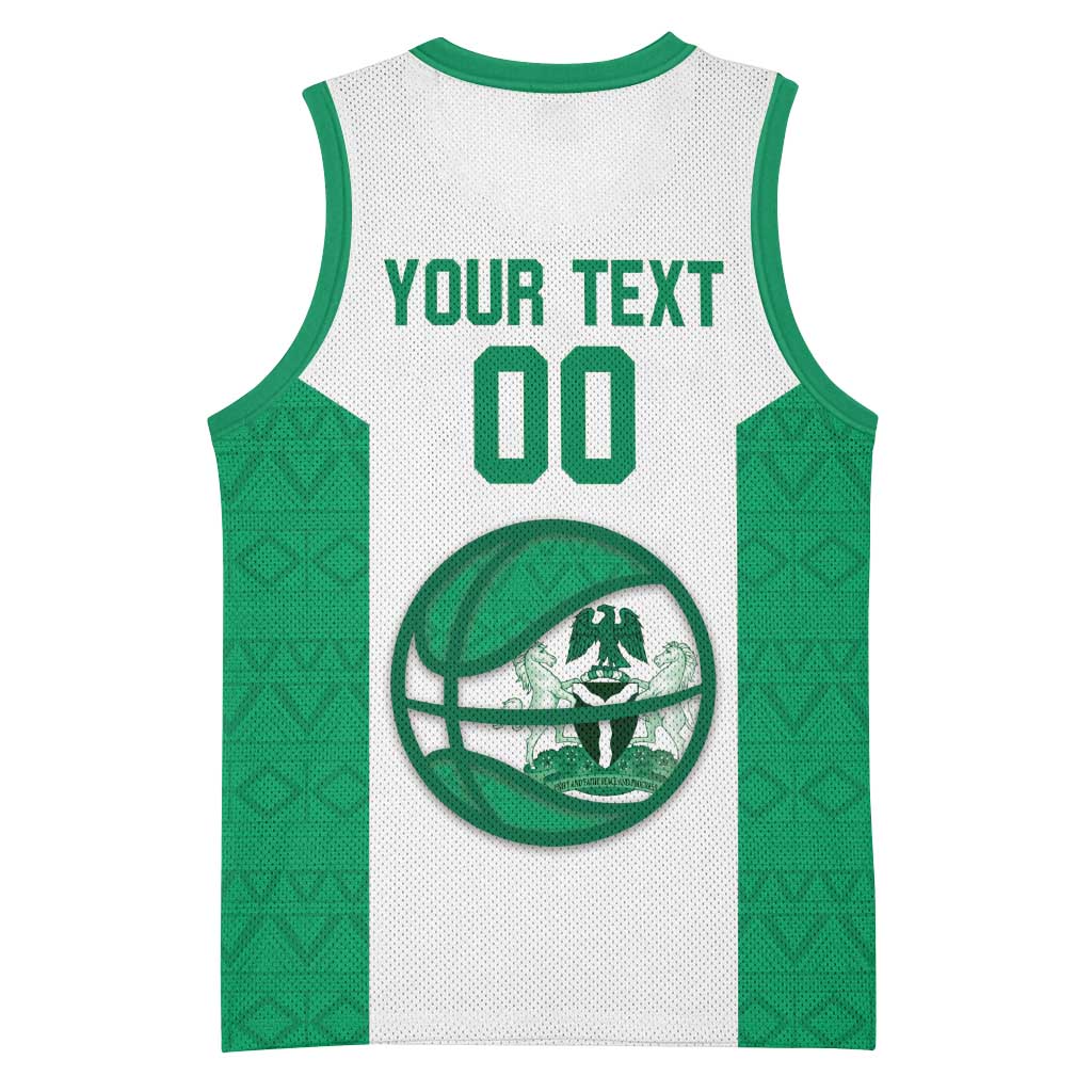 Afro Basketball Custom Nigeria Basketball Jersey Come On Tigers LT14
