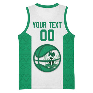 Afro Basketball Custom Nigeria Basketball Jersey Come On Tigers LT14