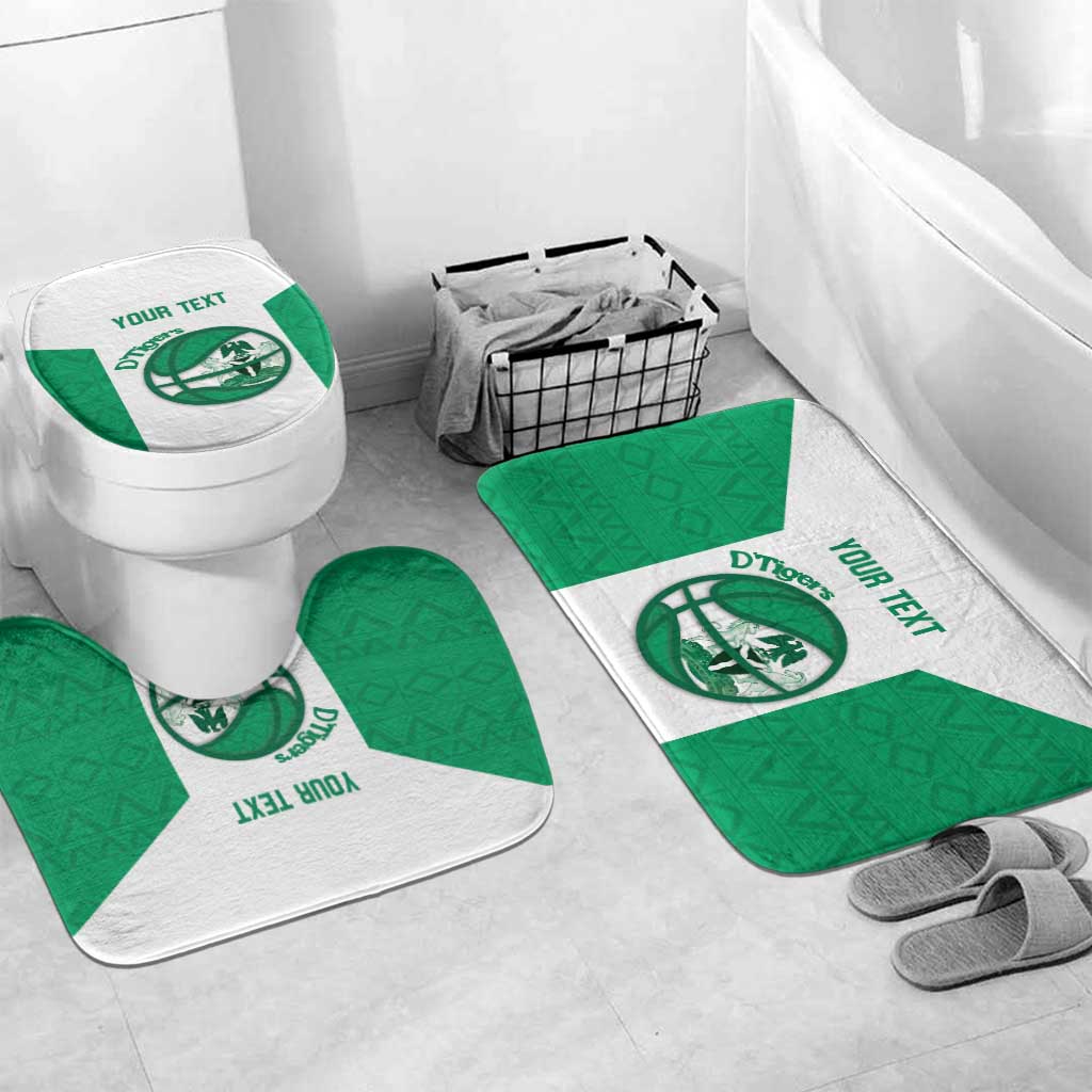 Nigeria Basketball Custom Bathroom Set Come On Tigers