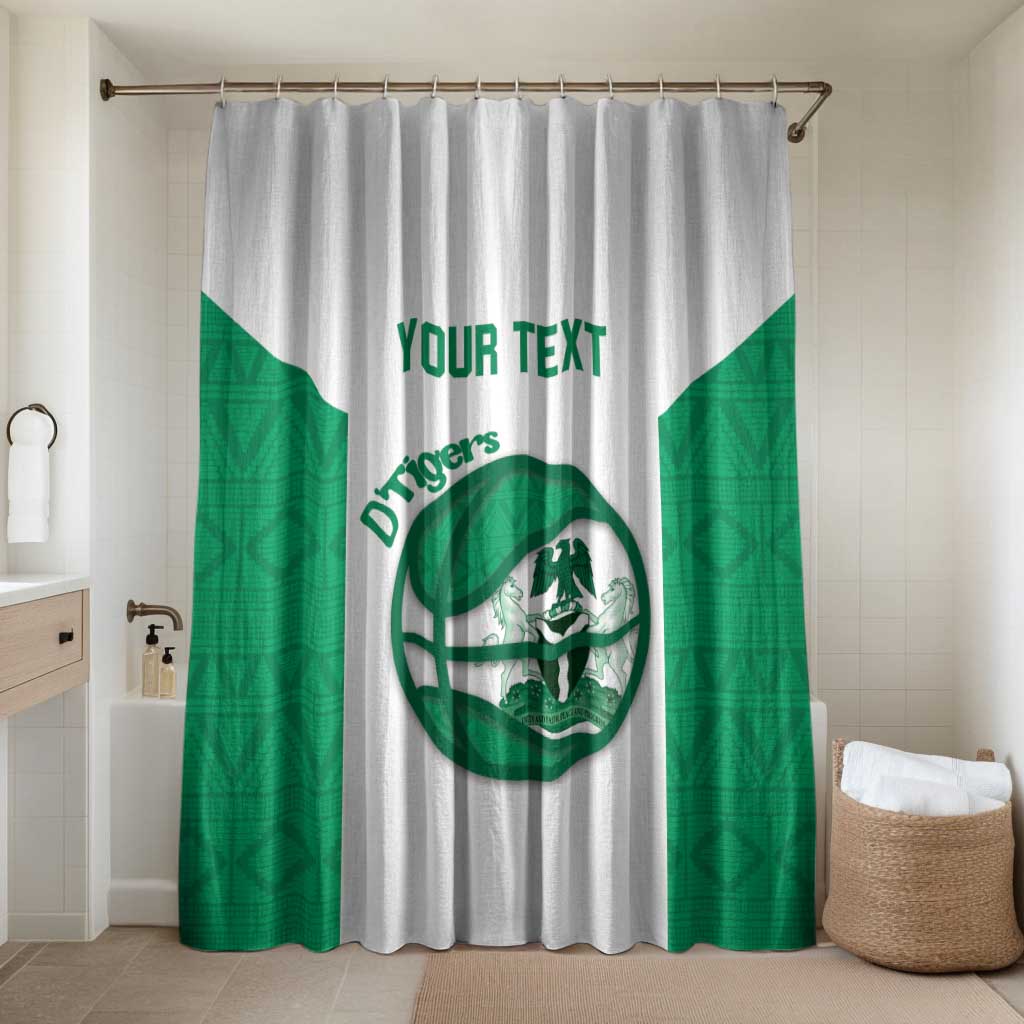 Nigeria Basketball Custom Bathroom Set Come On Tigers