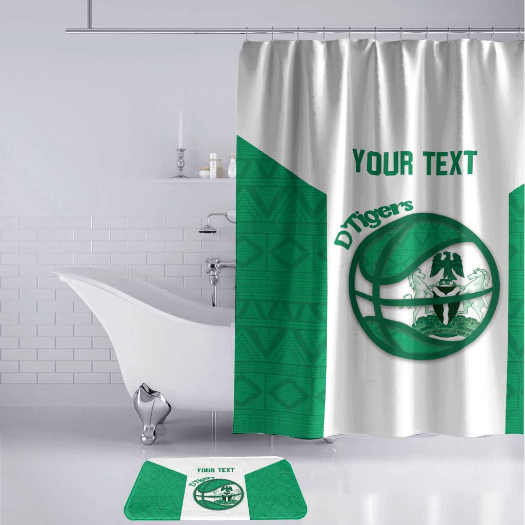 Nigeria Basketball Custom Bathroom Set Come On Tigers