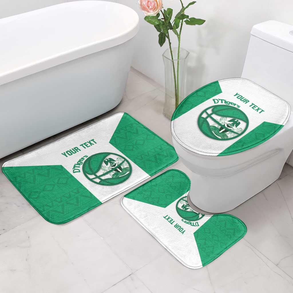 Nigeria Basketball Custom Bathroom Set Come On Tigers