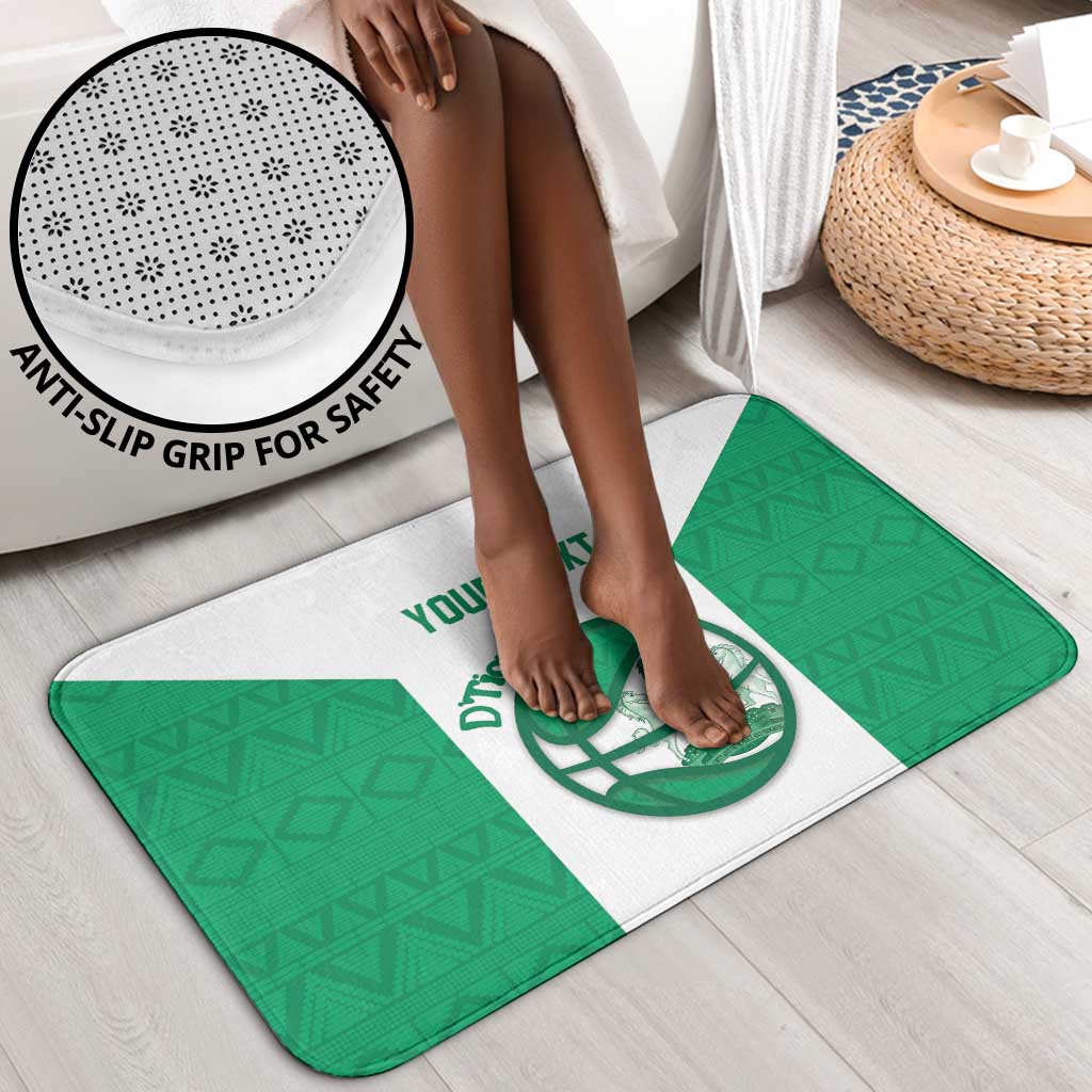 Nigeria Basketball Custom Bathroom Set Come On Tigers
