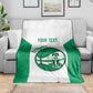 Afro Basketball Custom Nigeria Blanket Come On Tigers - African Pride