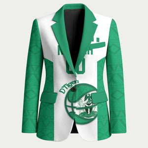 Nigeria Basketball Custom Blazer Come On Tigers