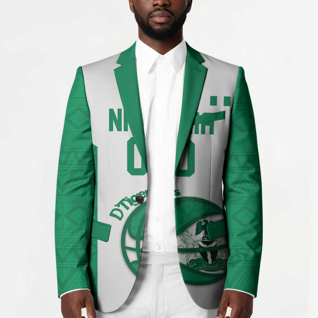 Nigeria Basketball Custom Blazer Come On Tigers