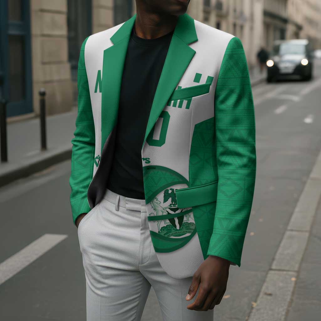 Nigeria Basketball Custom Blazer Come On Tigers