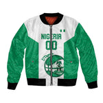 Afro Basketball Custom Nigeria Bomber Jacket Come On Tigers - African Pride