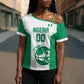 Nigeria Basketball Custom Cross Shoulder Shirt Come On Tigers