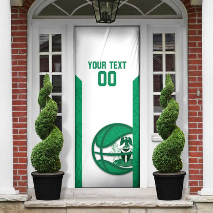 Nigeria Basketball Custom Door Cover Come On Tigers