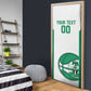 Nigeria Basketball Custom Door Cover Come On Tigers