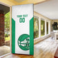Nigeria Basketball Custom Door Cover Come On Tigers