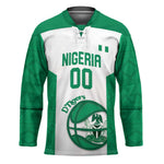 Nigeria Basketball Custom Hockey Jersey Come On Tigers