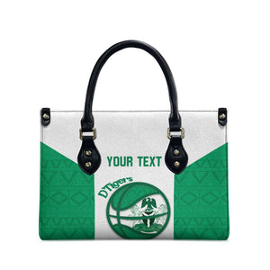 Nigeria Basketball Custom Leather Bag Come On Tigers