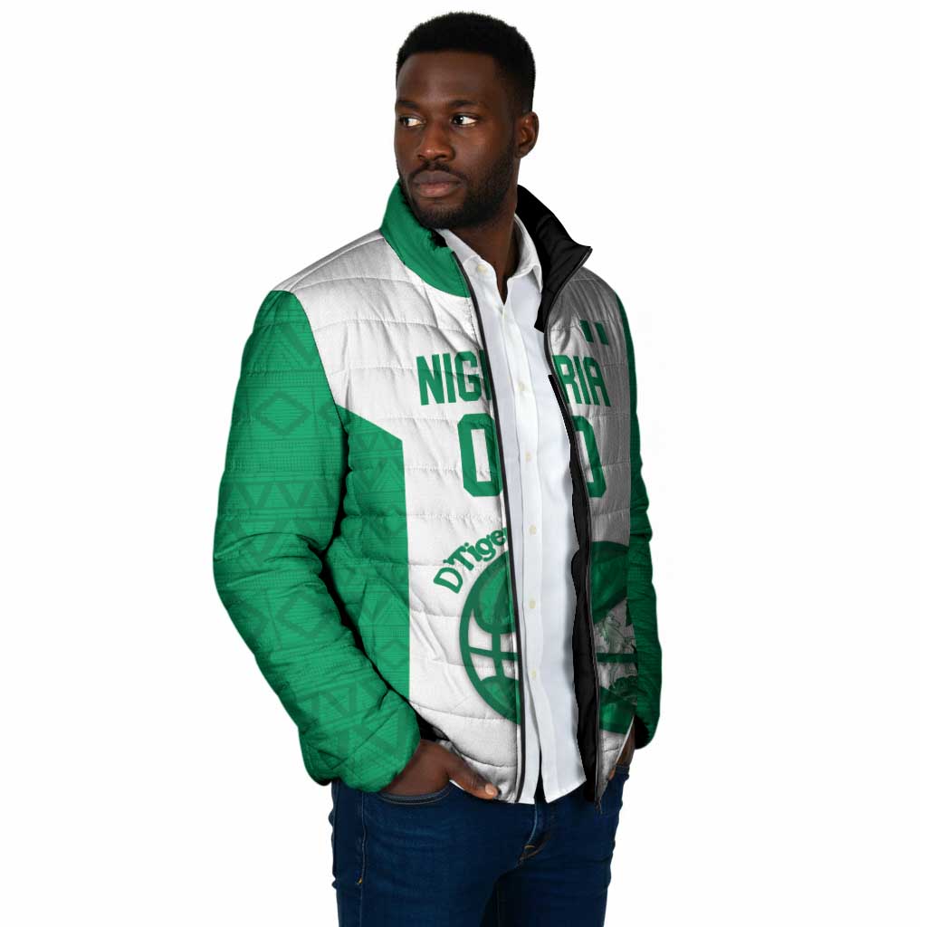 Nigeria Basketball Custom Padded Jacket Come On Tigers