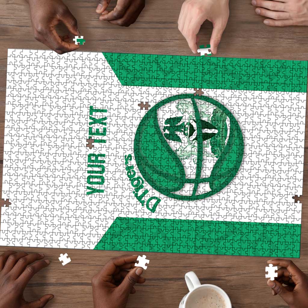 Nigeria Basketball Custom Puzzle Come On Tigers
