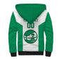 Afro Basketball Custom Nigeria Sherpa Hoodie Come On Tigers - African Pride