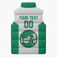 Nigeria Basketball Custom Sleeveless Puffer Jacket Come On Tigers