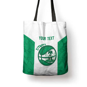 Nigeria Basketball Custom Tote Bag Come On Tigers
