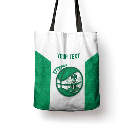 Nigeria Basketball Custom Tote Bag Come On Tigers