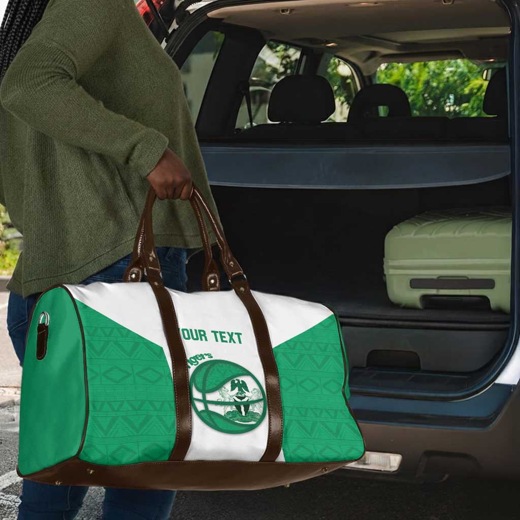 Nigeria Basketball Custom Travel Bag Come On Tigers