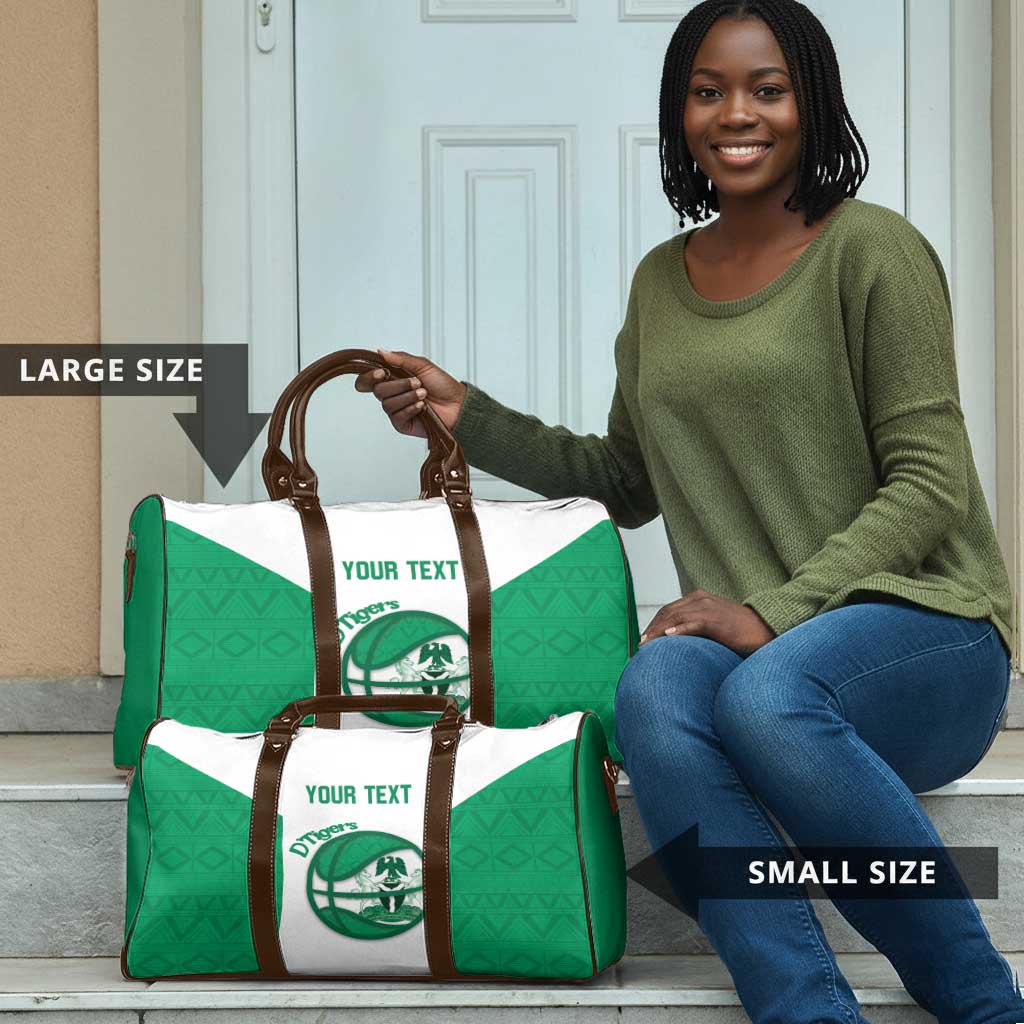 Nigeria Basketball Custom Travel Bag Come On Tigers