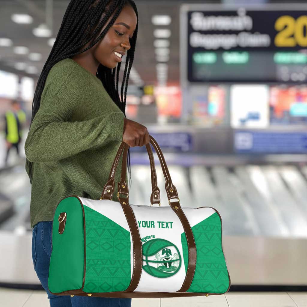 Nigeria Basketball Custom Travel Bag Come On Tigers
