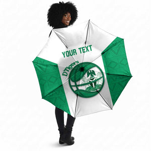 Nigeria Basketball Custom Umbrella Come On Tigers