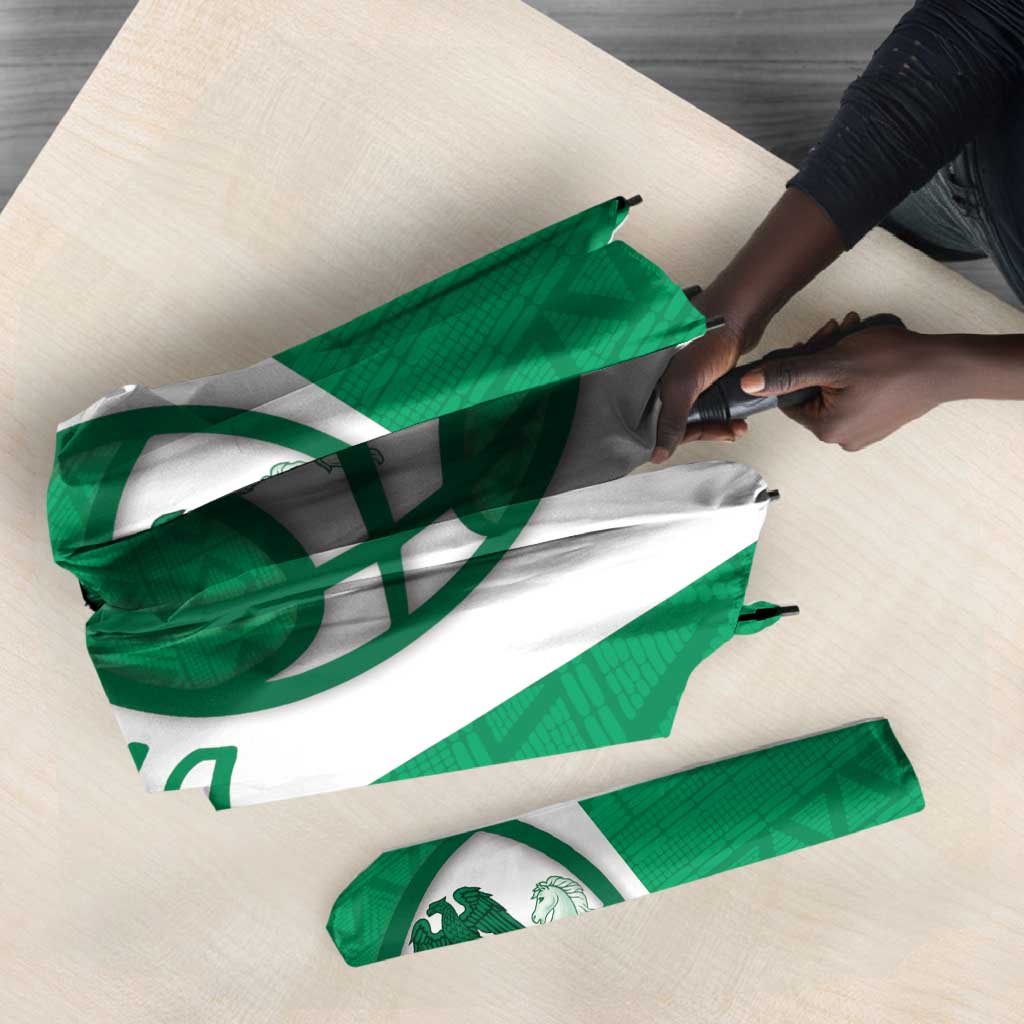 Nigeria Basketball Custom Umbrella Come On Tigers