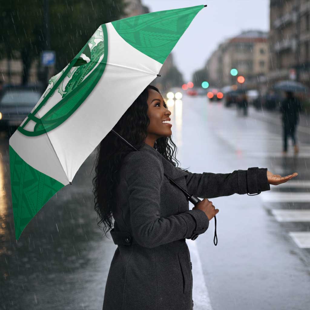 Nigeria Basketball Custom Umbrella Come On Tigers